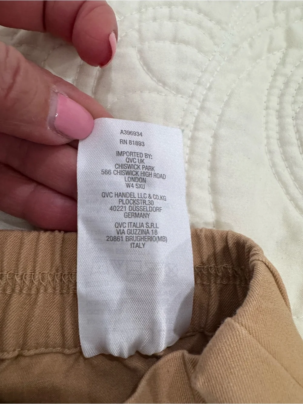Isaac Mizrahi Live! 24/7 Stretch Pants Tan Khaki Size 0T Tall NWOT